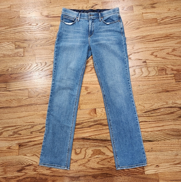 Levi's Denim - Levis 525 Jeans Womens 10 Perfect Waist Straight Cut Blue Denim Mid Rise